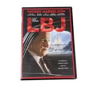 LBJ DVD Drama Biography Woody Harrelson Presidential 2016 Sealed